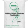 Food-grade calcium sulfate dihydrate