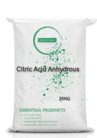 Citric Acid Anhydrous -25KG